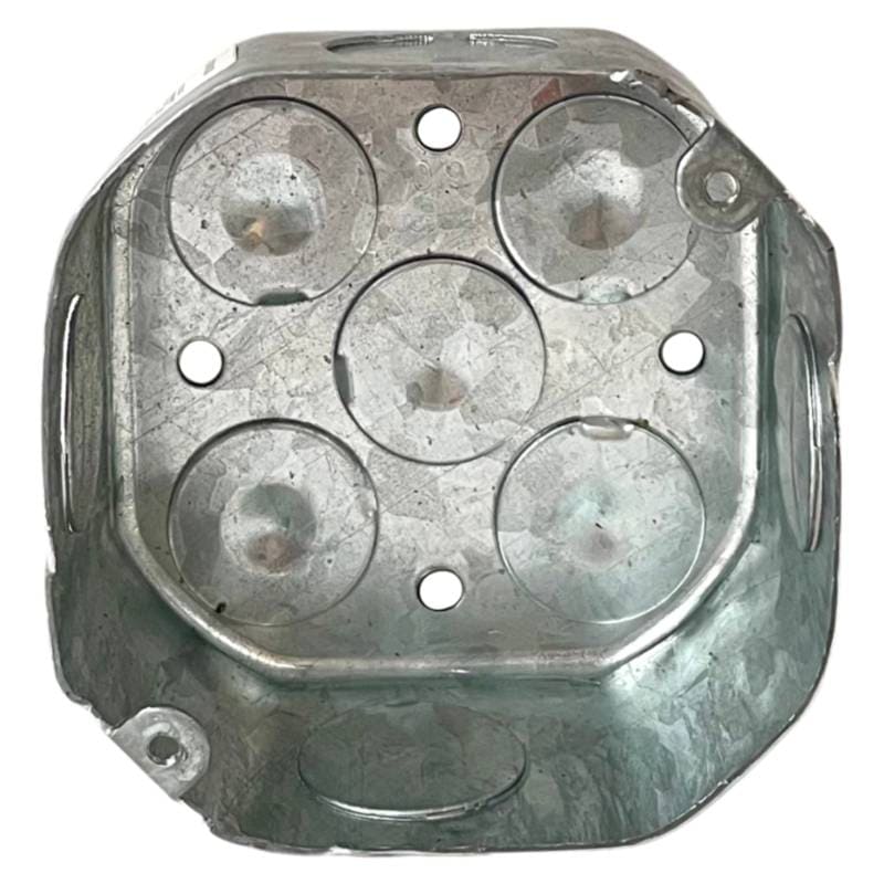 CAJA DE PASE OCTOGONAL  100x40 mm - INDUSTRIAS ELÉCTRICAS RODRIGUEZ SAC