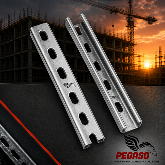 RIEL UNISTRUT RANURADO