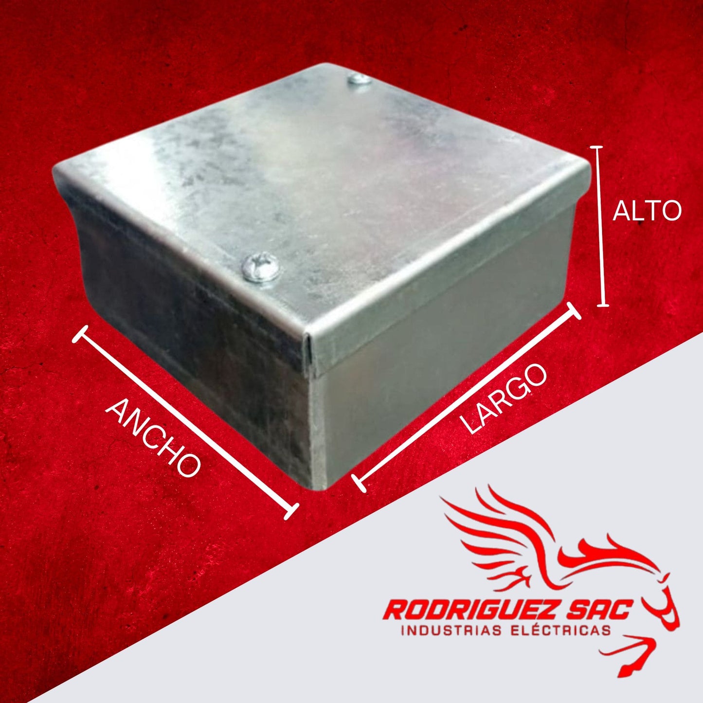 caja de pase hermetica