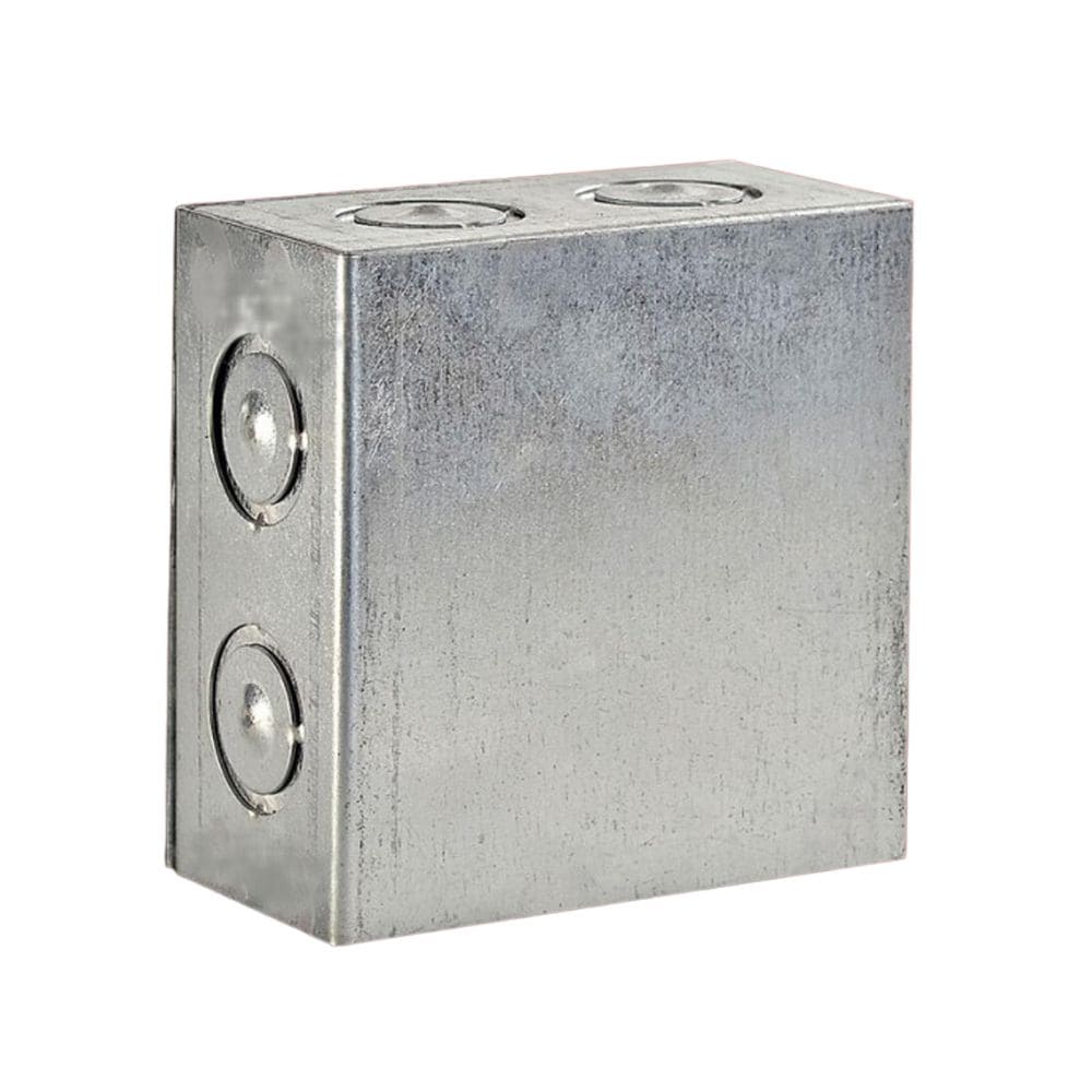 CAJA DE PASE CUADRADA 100X100X75 mm - INDUSTRIAS ELÉCTRICAS RODRIGUEZ SAC